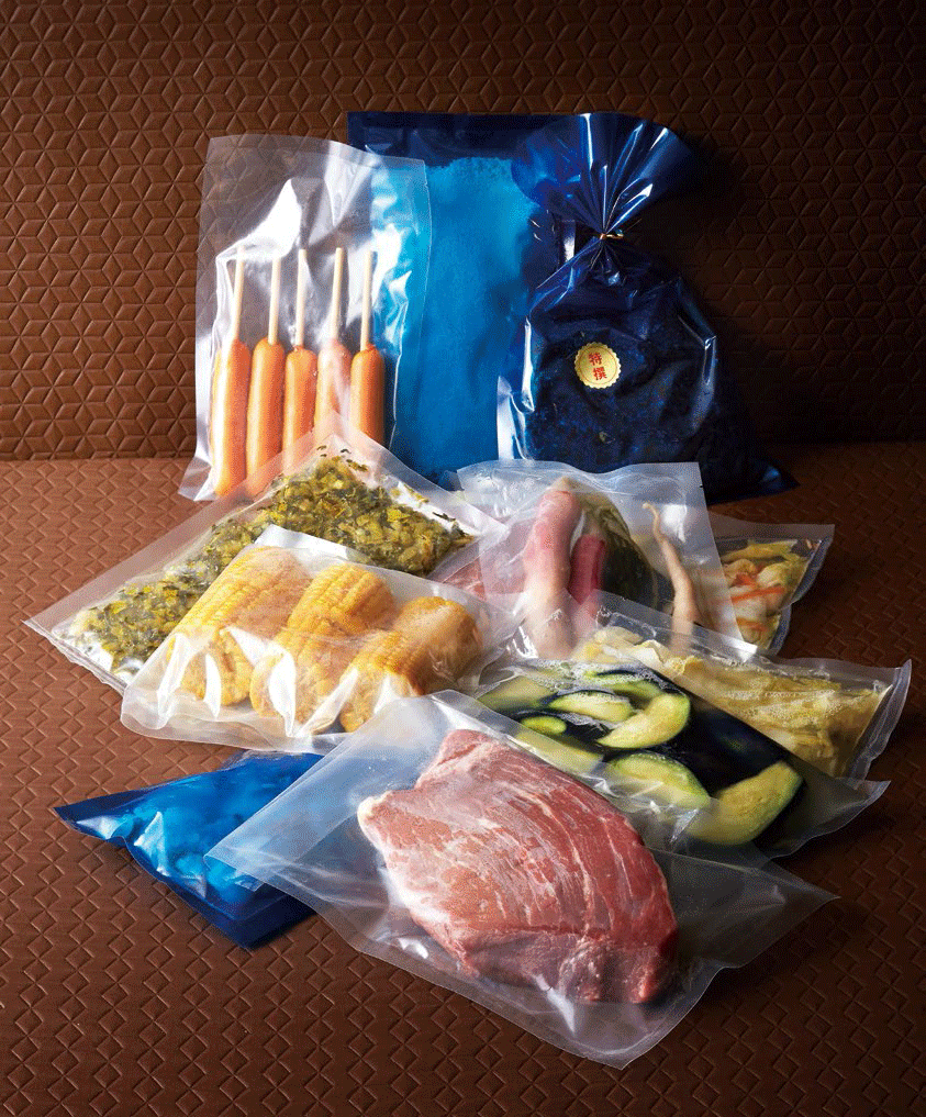 業務用 冷凍食品包装 ボイル殺菌用 ナイロンポリ TLタイプ 28-65  (500枚） ナイロン袋 ポリ袋 ビニール袋 透明 福助工業 - 3